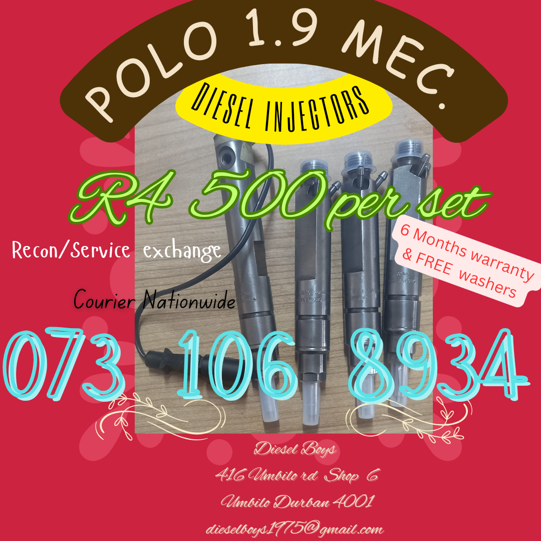 Polo 1.9 mec DIESEL INJECTORS - Private Seller Polo 1.9 mec DIESEL INJECTORS - Private Seller