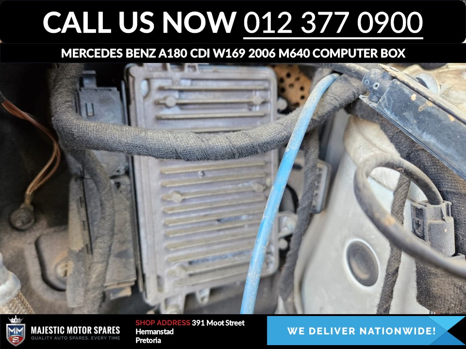 Mercedes Benz A180 CDI 2006 W169 M640 computer box