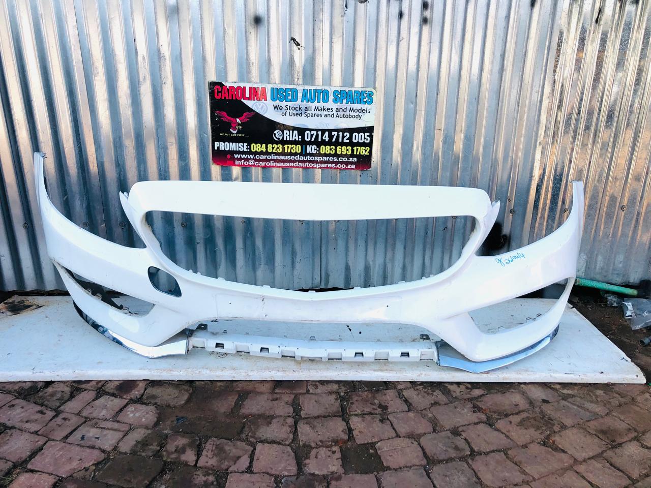 Mercedes Benz W205 AMG front bumper with lower side chromes - Private Seller Mercedes Benz W205 AMG front bumper with lower side chromes - Private Seller