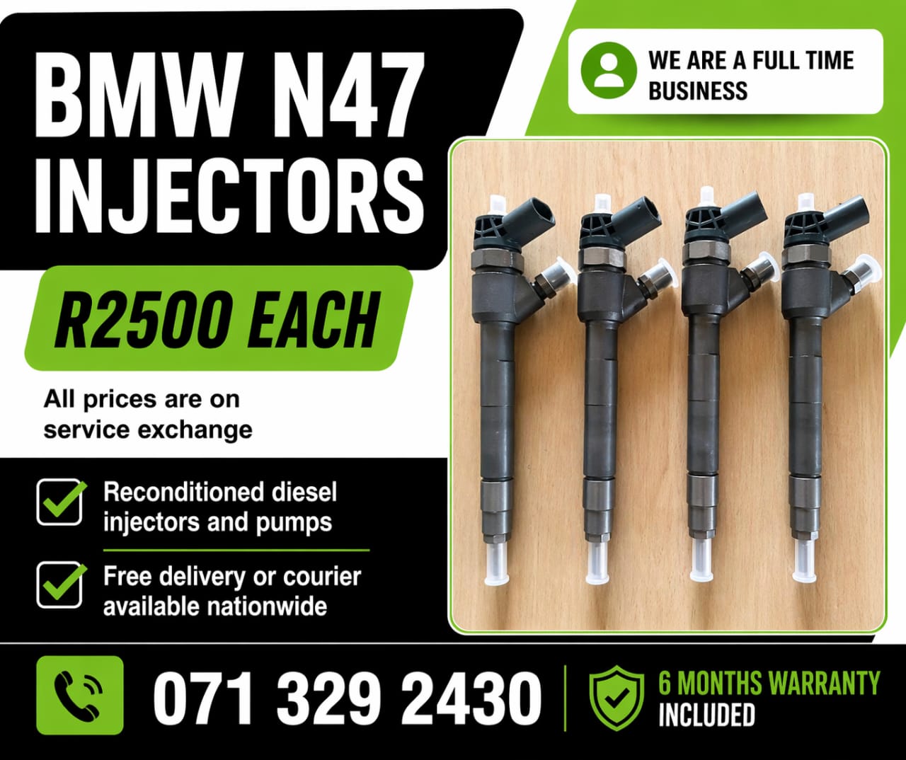 BMW M57 INJECTORS FOR SALE WITH WARRANTY - Private Seller BMW M57 INJECTORS FOR SALE WITH WARRANTY - Private Seller