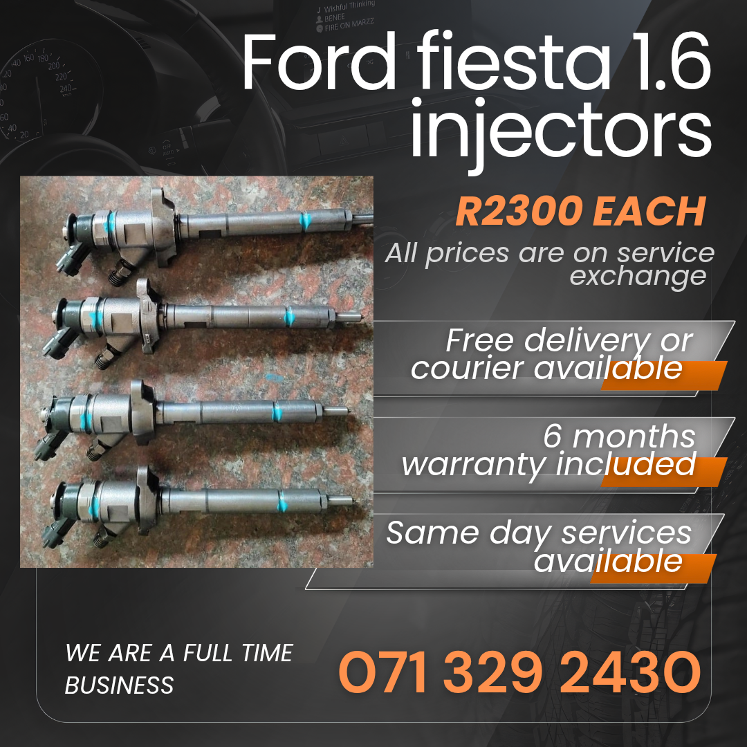 FORD FIESTA 1.6 INJECTORS FOR SALE WITH WARRANTY ON - Private Seller FORD FIESTA 1.6 INJECTORS FOR SALE WITH WARRANTY ON - Private Seller