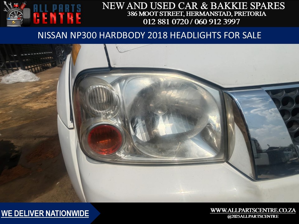 2018 Nissan NP300 Hardbody headlights for sale – Used 2018 Nissan NP300 Hardbody headlights for sale – Used