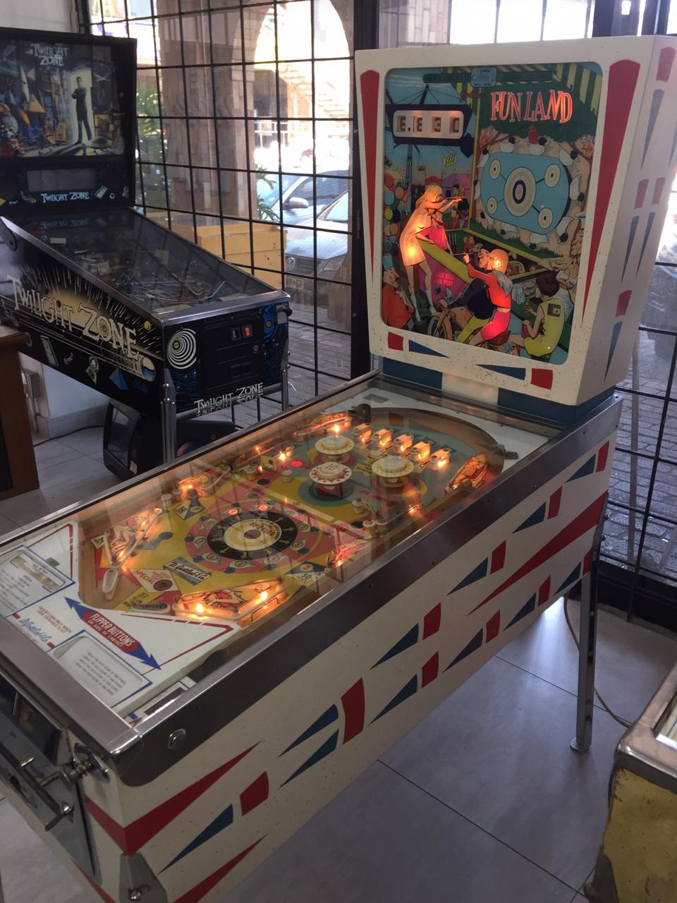 Selling old school pinball machines