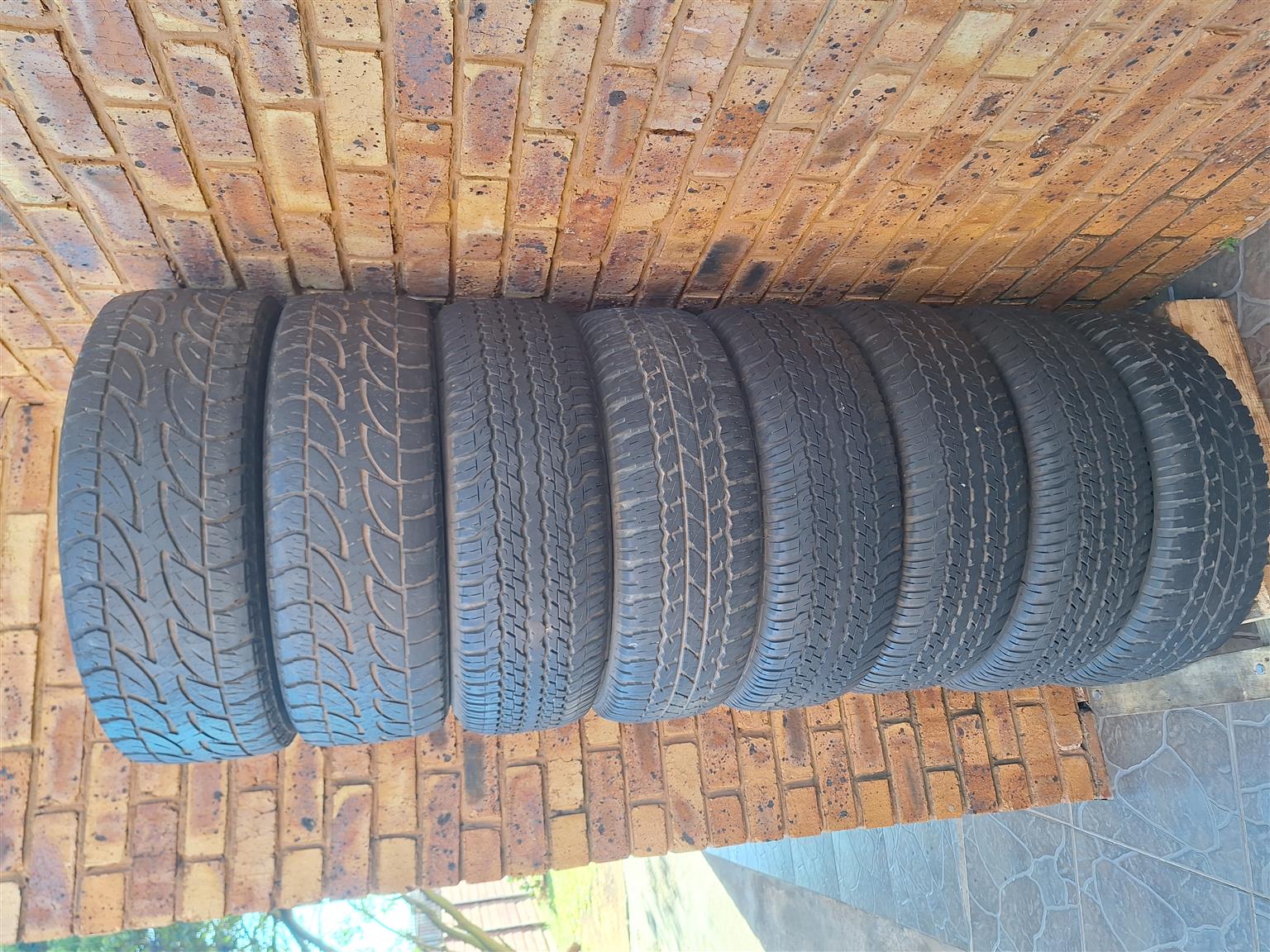 265/65/R17 Tyres for sale - Private Seller