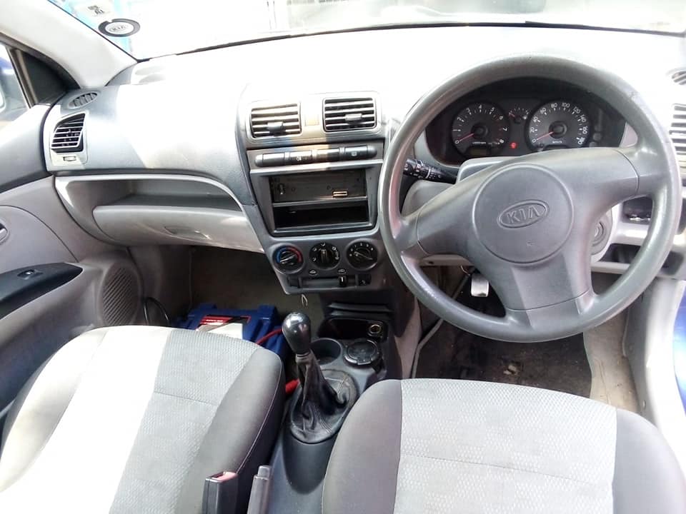 2007 KIA PICANTO 1.2 BLUE, MANUAL, PETROL  223000km