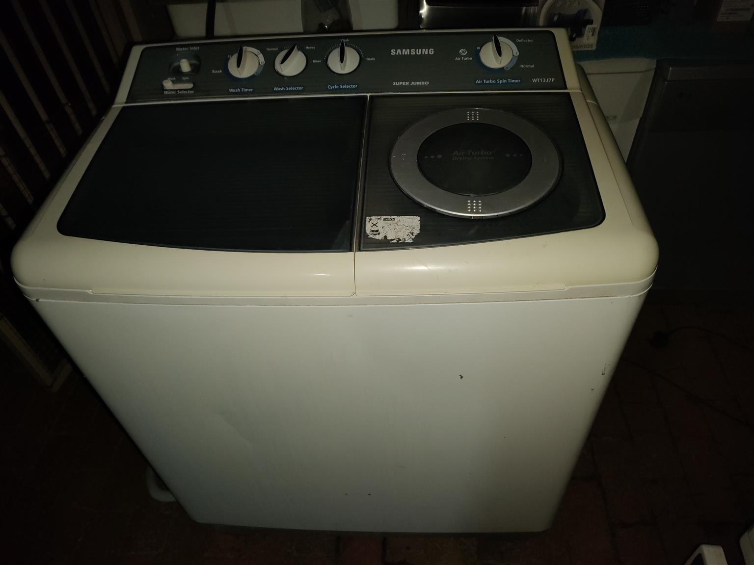 twin tub washing machine samsung