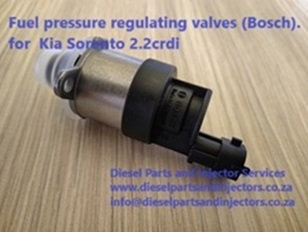 Hyundai Sante Fe - BOSCH Fuel pressure regulator valve.