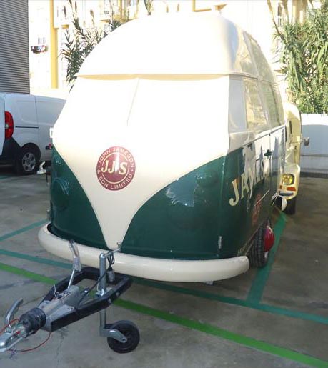 Vintage VW Splitty Kombi Replica Trailer your Ultimate Mobile Ret ...