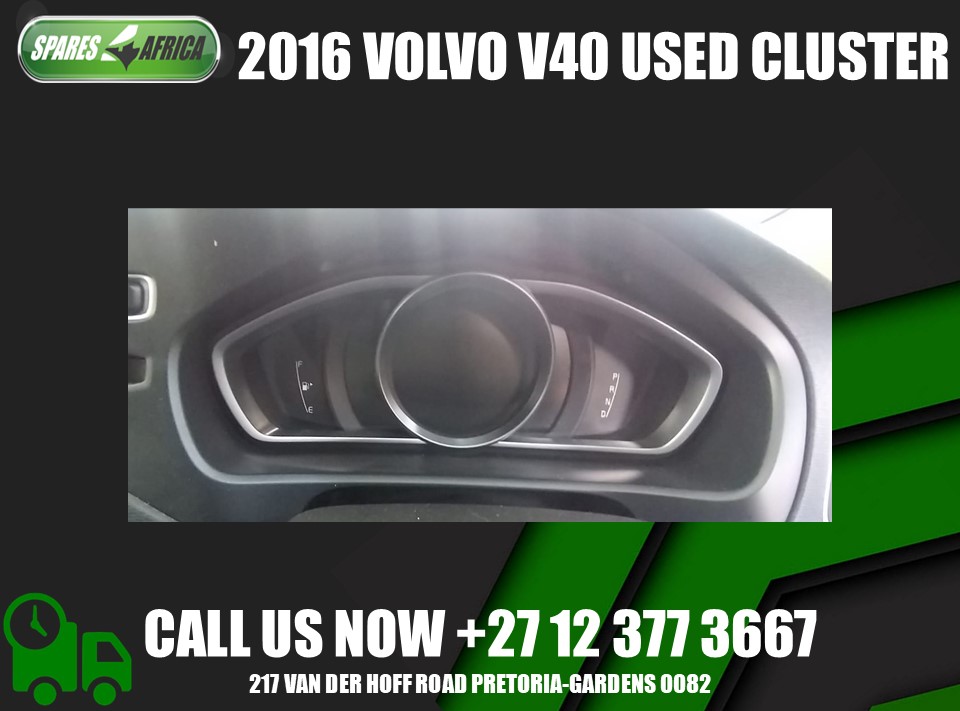 USED CLUSTER – VOLVO V40 2016 - Private Seller USED CLUSTER – VOLVO V40 2016 - Private Seller