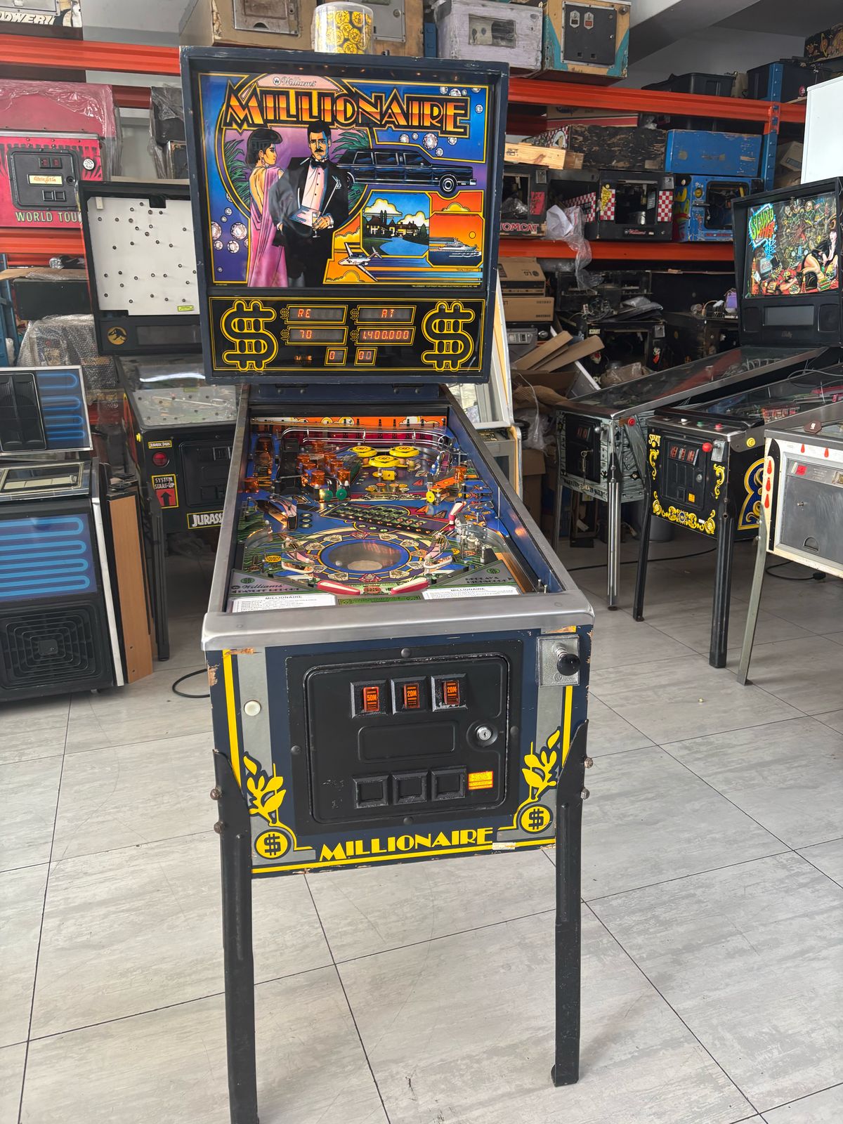 Millionaire Pinball Machine for Sale Millionaire Pinball Machine for Sale