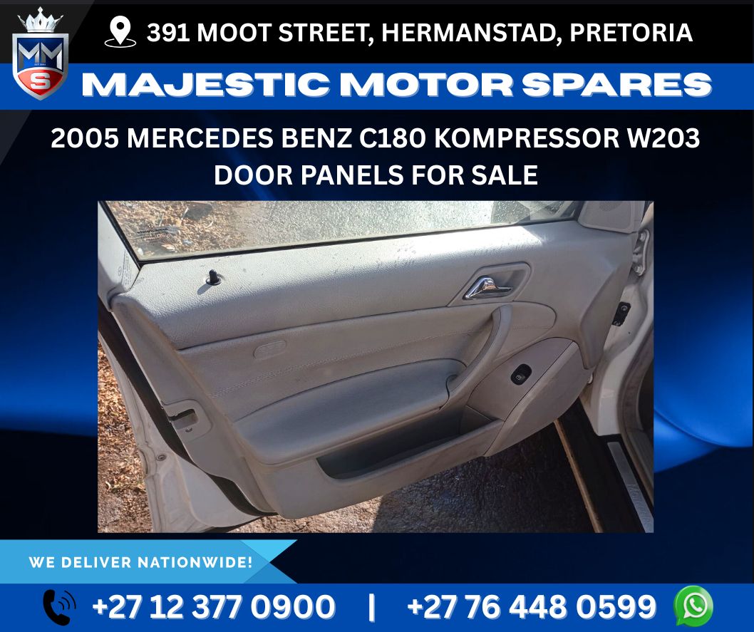 For Sale: Interior Door Panels – 2005 Mercedes-Benz C180 Kompressor W203 (Used) - Private Seller For Sale: Interior Door Panels – 2005 Mercedes-Benz C180 Kompressor W203 (Used) - Private Seller