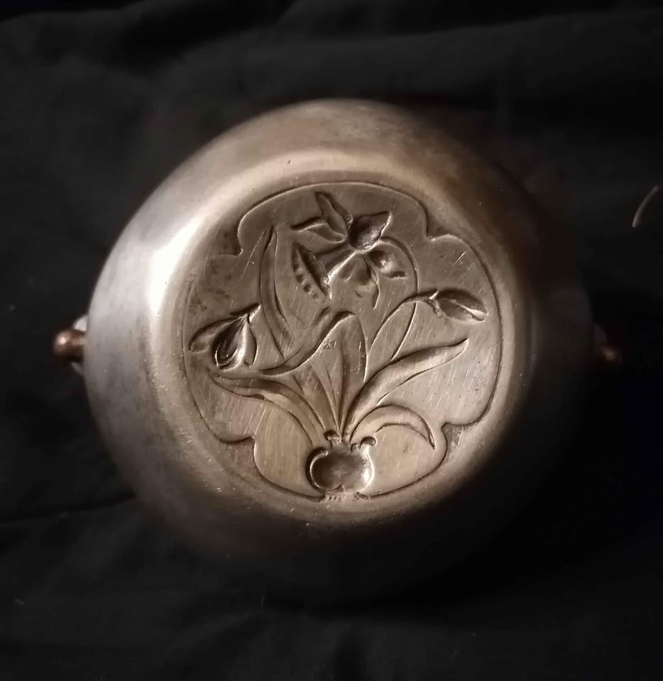 Antique art nouveau sugar candy bowl
