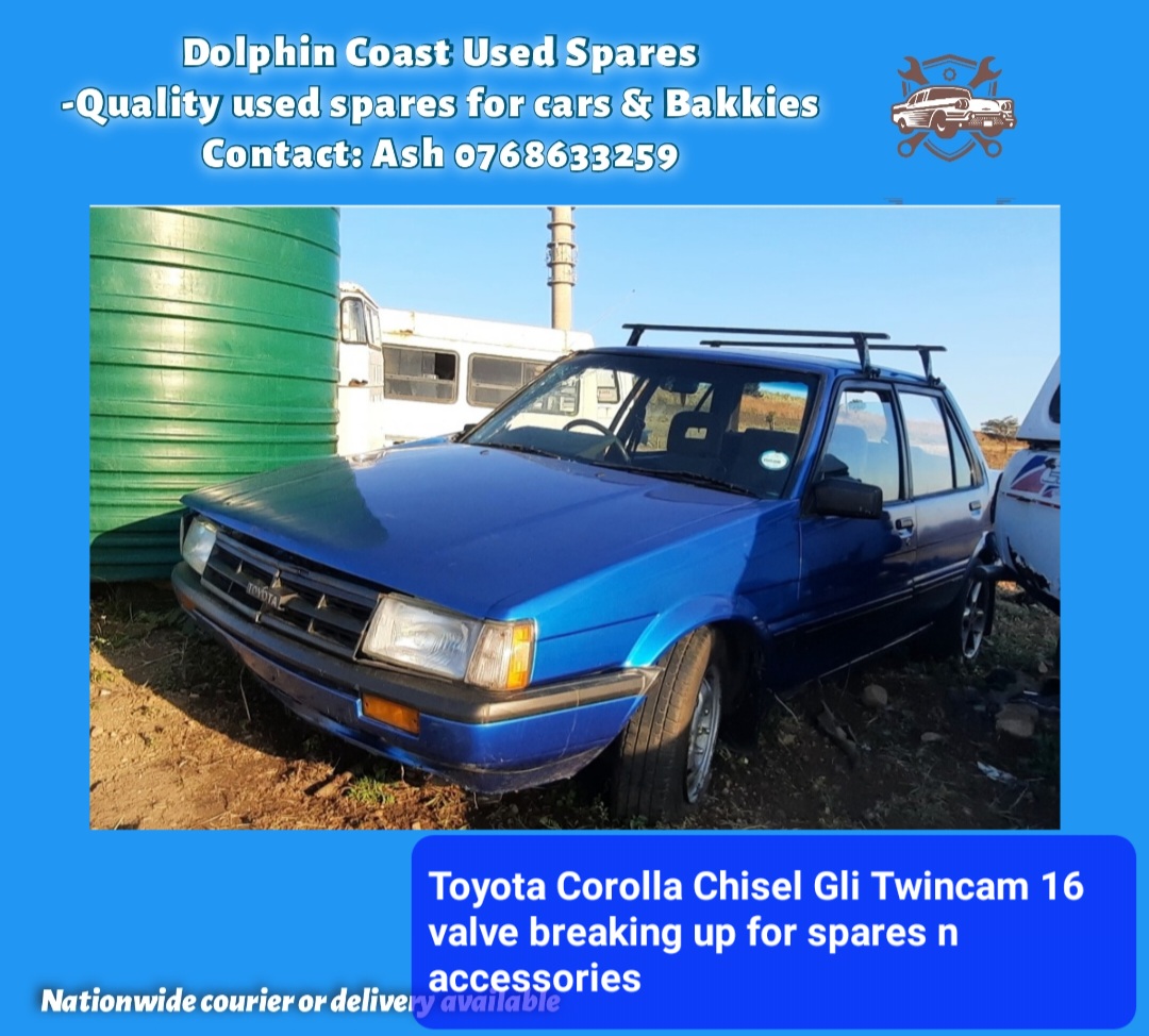 Toyota Corolla Chisel GLI Twincam stripping - Private Seller