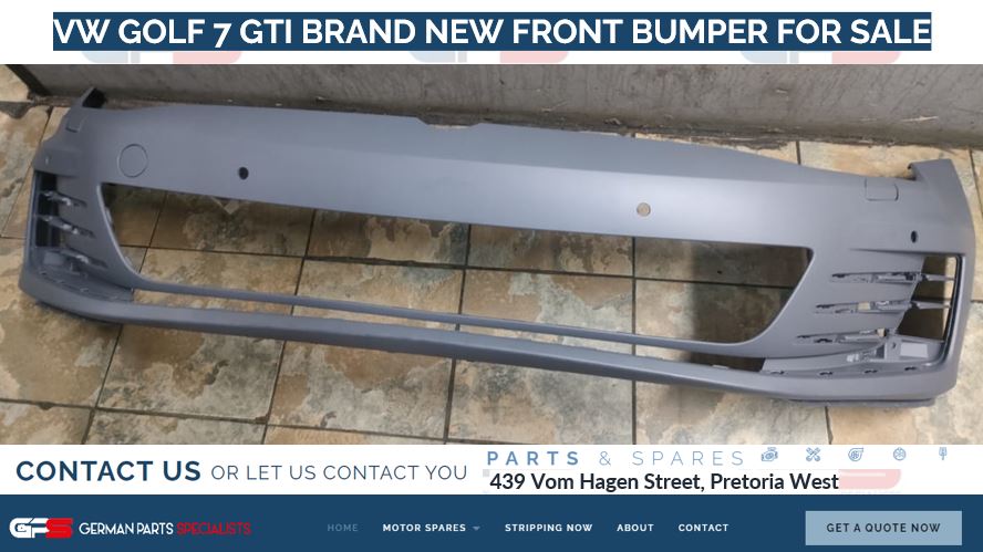VW GOLF 7 GTI BRAND NEW FRONT BUMPER FOR SALE - Private Seller VW GOLF 7 GTI BRAND NEW FRONT BUMPER FOR SALE - Private Seller