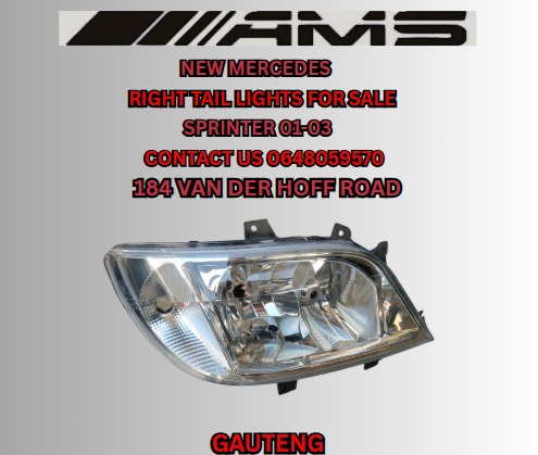 NEW MERCEDES SPRINTER RIGHT REAR TAIL LIGHT FOR SALE - Private Seller NEW MERCEDES SPRINTER RIGHT REAR TAIL LIGHT FOR SALE - Private Seller