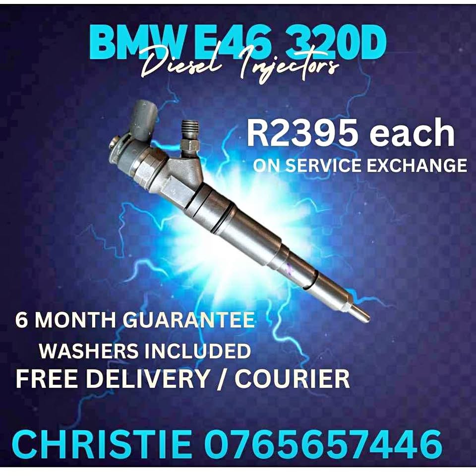BMW E46 320D Diesel Injectors for sale with 6month Guarantee - Private Seller