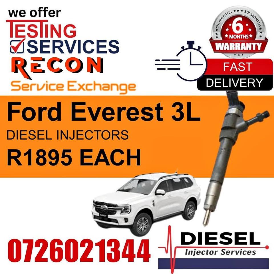 Ford Everest 3L diesel injectors for sale - Private Seller