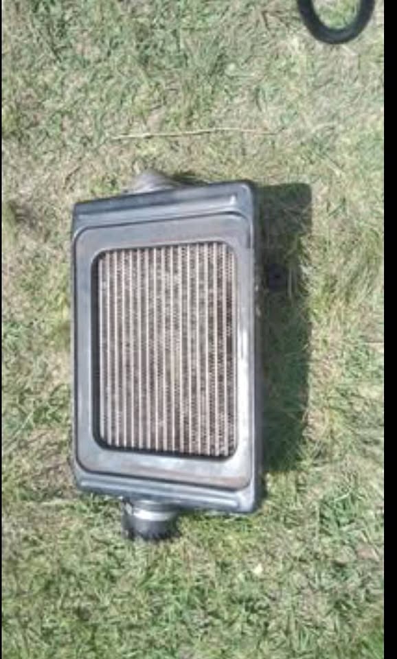 Isuzu fish shape intercooler 4jh1