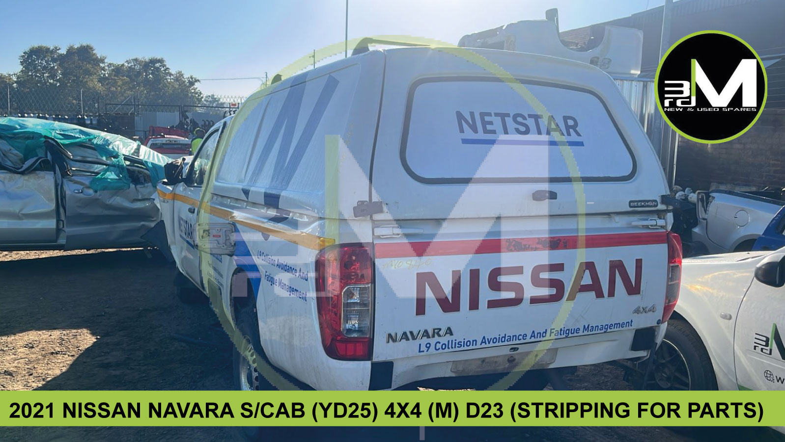2021 NISSAN NAVARA S/CAB (YD25) 4X4 (M) (STRIPPING FOR PARTS) - Private Seller 2021 NISSAN NAVARA S/CAB (YD25) 4X4 (M) (STRIPPING FOR PARTS) - Private Seller