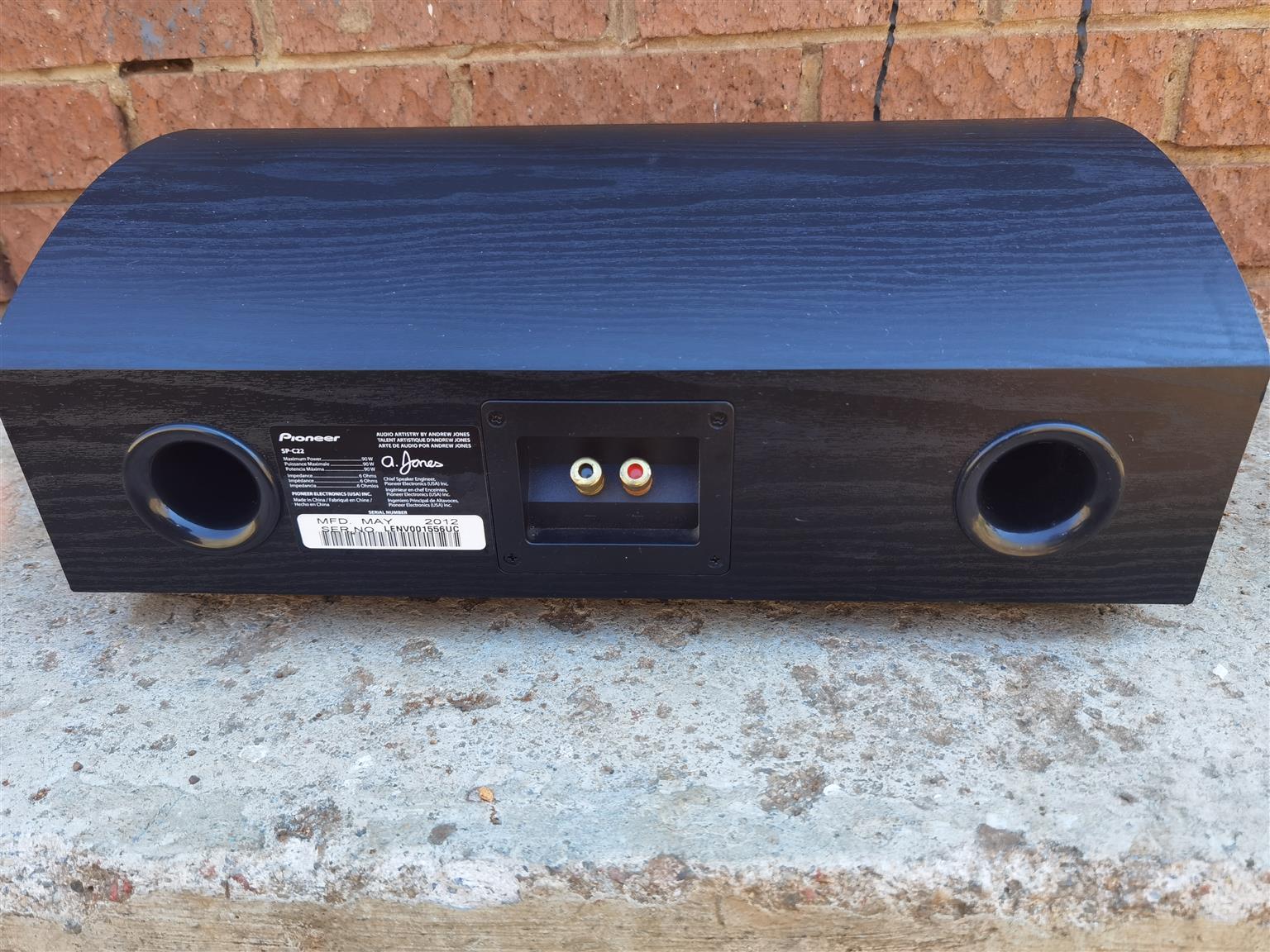 Pioneer Andrew Jones Signature Centre Speaker