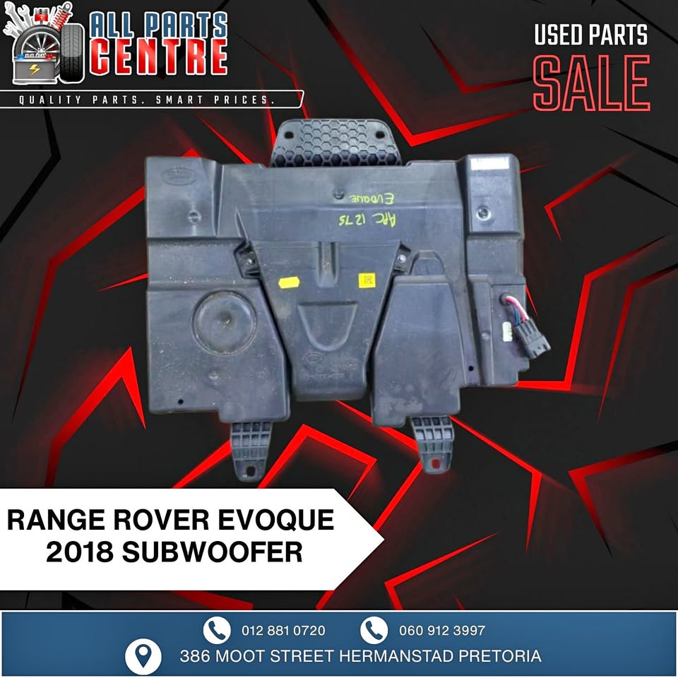 Range Rover Evoque 2018 Subwoofer - Private Seller Range Rover Evoque 2018 Subwoofer - Private Seller