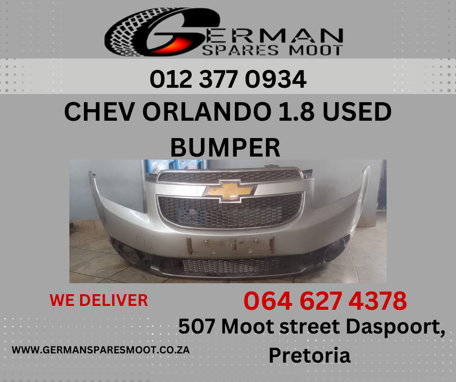 Chev Orlando 1.8 Used Front Bumper - Private Seller Chev Orlando 1.8 Used Front Bumper - Private Seller