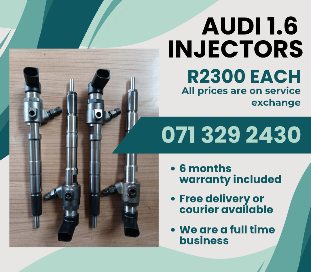 AUDI 1.6 DIESEL INJECTORS FOR SALE WITH WARRANTY - Private Seller AUDI 1.6 DIESEL INJECTORS FOR SALE WITH WARRANTY - Private Seller
