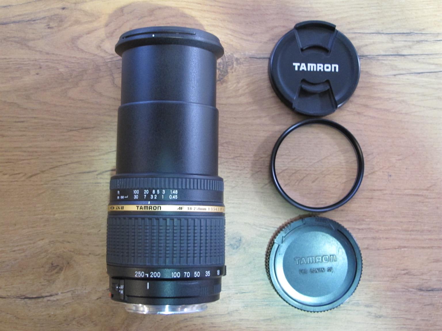 Tamron Macro Zoom Lens AF 18-250mm F/3.5-6.3 Di-II LD Aspherical (IF) for Canon 