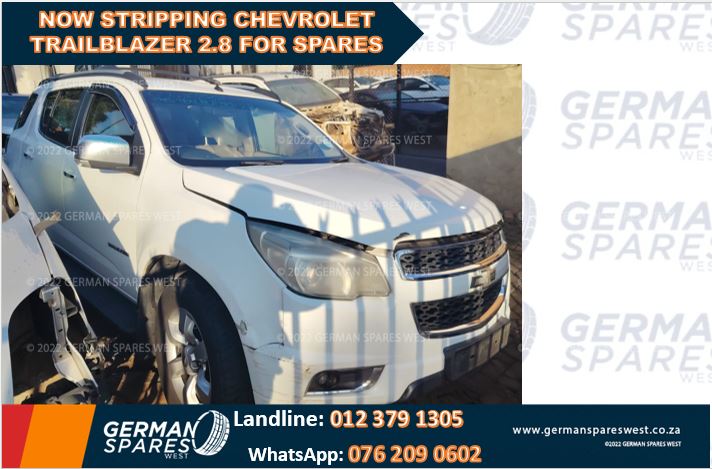 Now Stripping Chevrolet Trailblazer 2.8 For Spares - Private Seller Now Stripping Chevrolet Trailblazer 2.8 For Spares - Private Seller