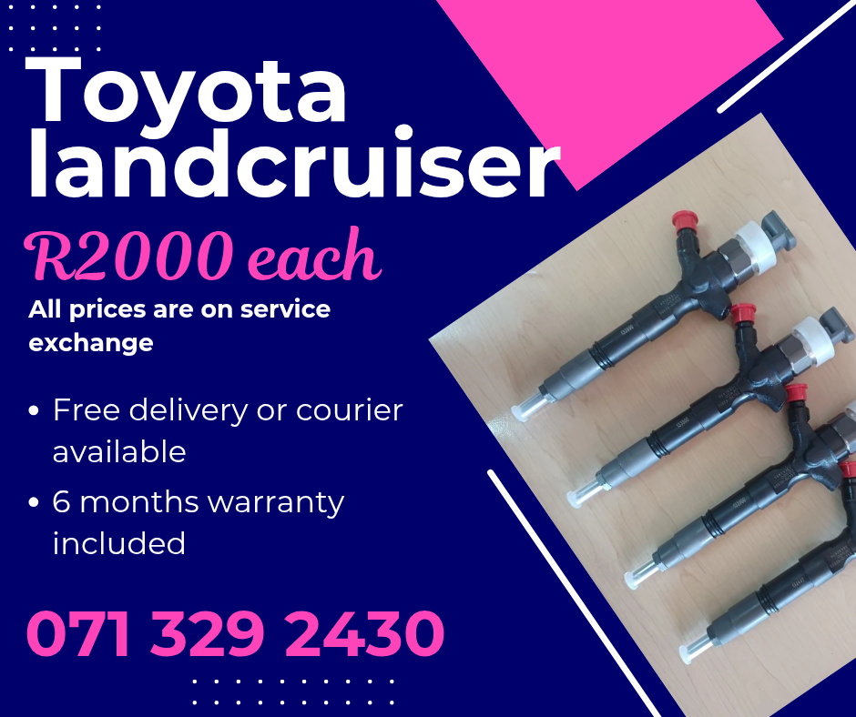 TOYOTA LANDCRUISER DIESEL INJECTORS FOR SALE WITH WARRANTY - Private Seller