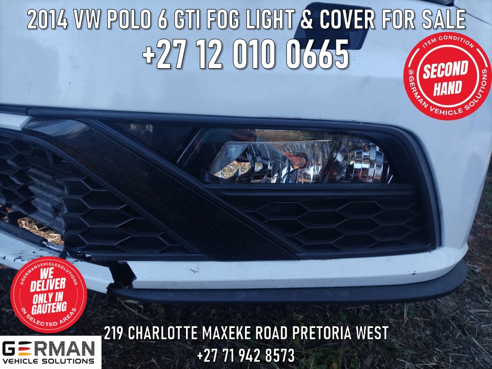 VW polo 6 gti fog light and cover 2014 - Private Seller