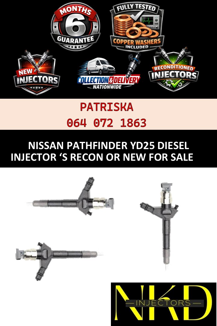 NISSAN PATHFINDER YD25 - DIESEL INJECTORS DEALS AVAILABLE FOR SALE - Private Seller NISSAN PATHFINDER YD25 - DIESEL INJECTORS DEALS AVAILABLE FOR SALE - Private Seller