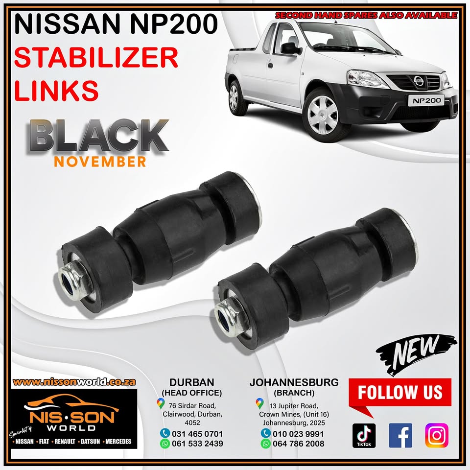 NISSAN NP200 STABILIZER LINKS - Private Seller NISSAN NP200 STABILIZER LINKS - Private Seller