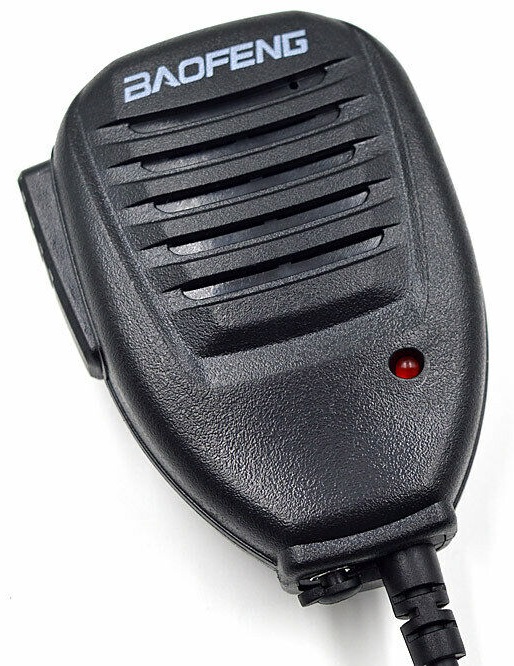 Hand Held Clip-On Shoulder Speaker Mic Microphone PTT for Walkie Talkies. NEW
