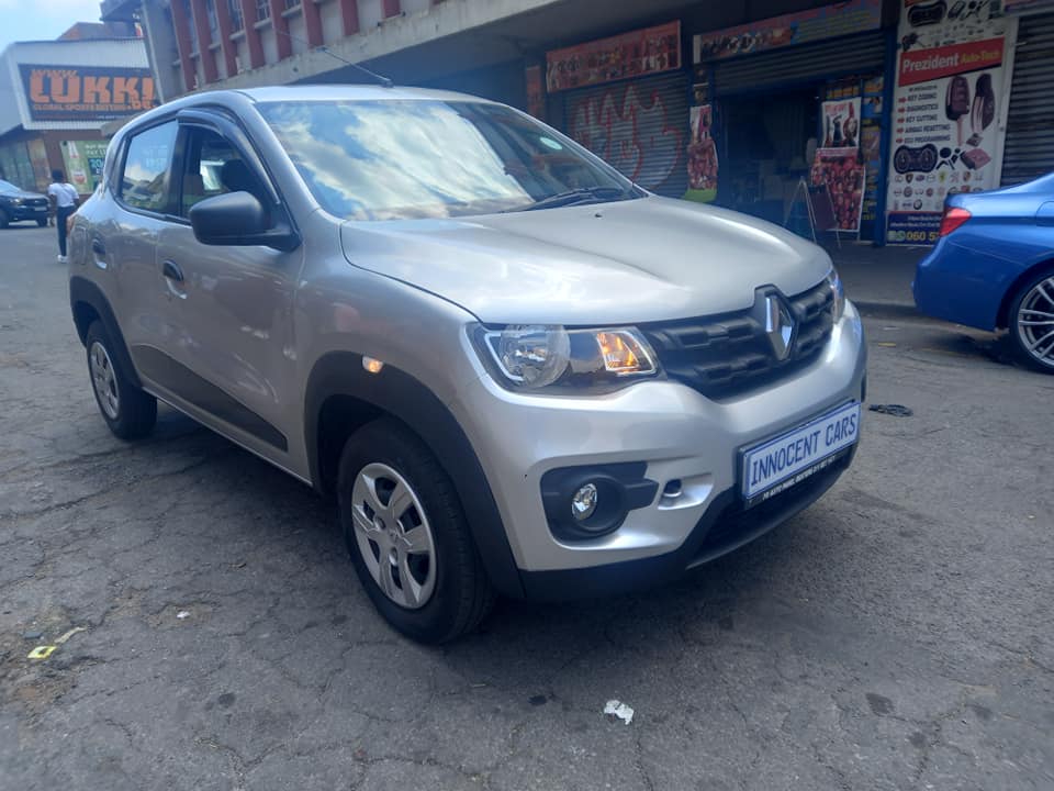 2019 RENAULT KWID 1.0 PETROL, SILVER COLOUR, AUTOMATIC TRANSMISSION, MILEAGE 37000KM