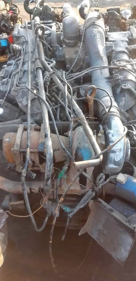 Deutz V6 engines in store