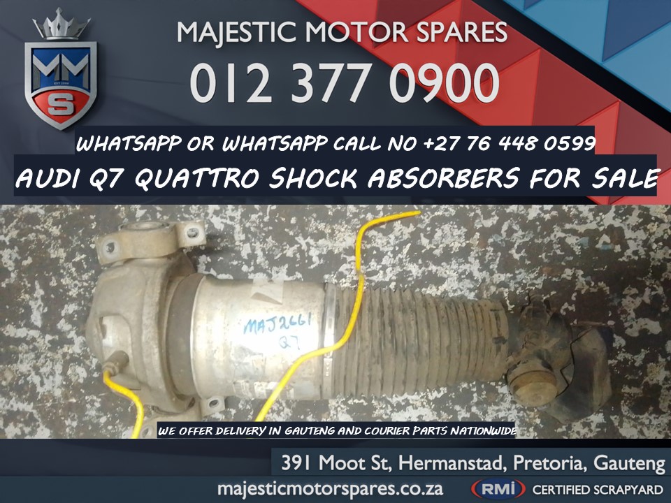 2010 Audi Q7 Quattro shock absorber for sale used - Private Seller