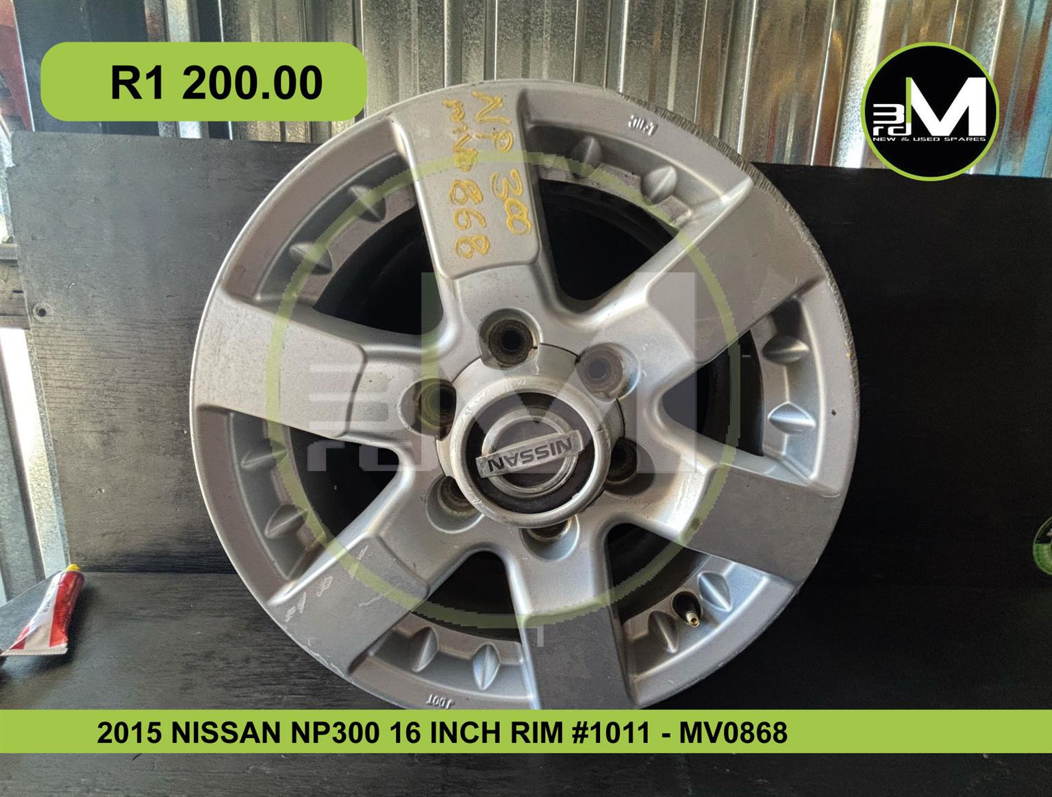 2015 NISSAN NP300 16 INCH RIM - MV0868 - Private Seller 2015 NISSAN NP300 16 INCH RIM - MV0868 - Private Seller