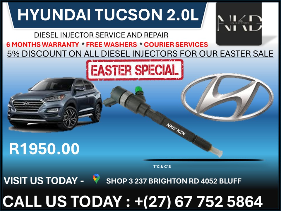 Hyundai Tuson 2.0L Diesel Injectors on recondition - Private Seller Hyundai Tuson 2.0L Diesel Injectors on recondition - Private Seller