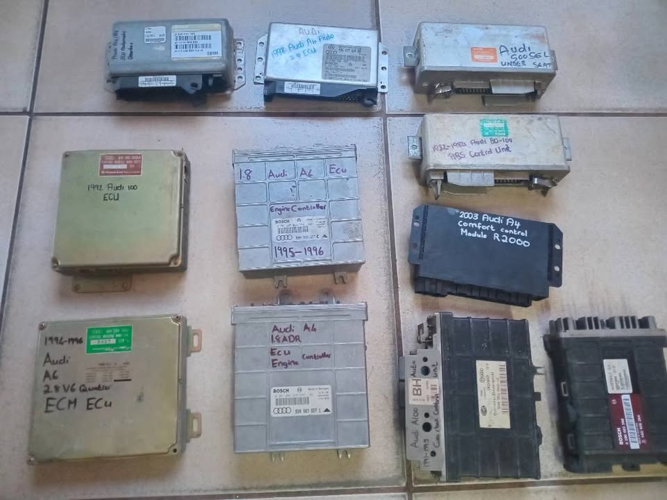 Associated computer box's for audi in stock for sale my number WhatsApp or cell