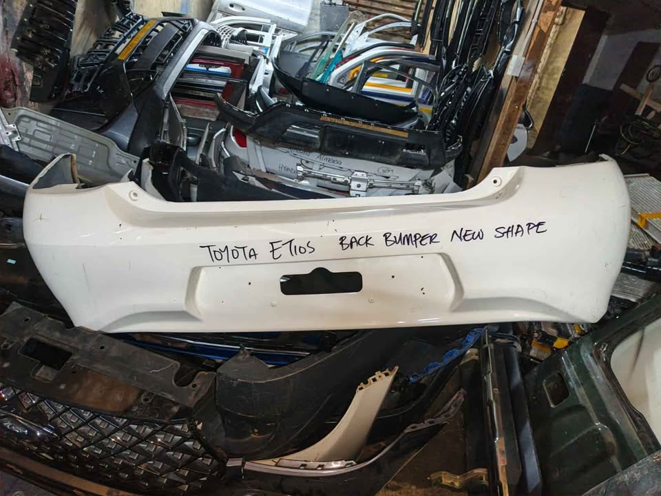 Toyota Etios back bumper new shape