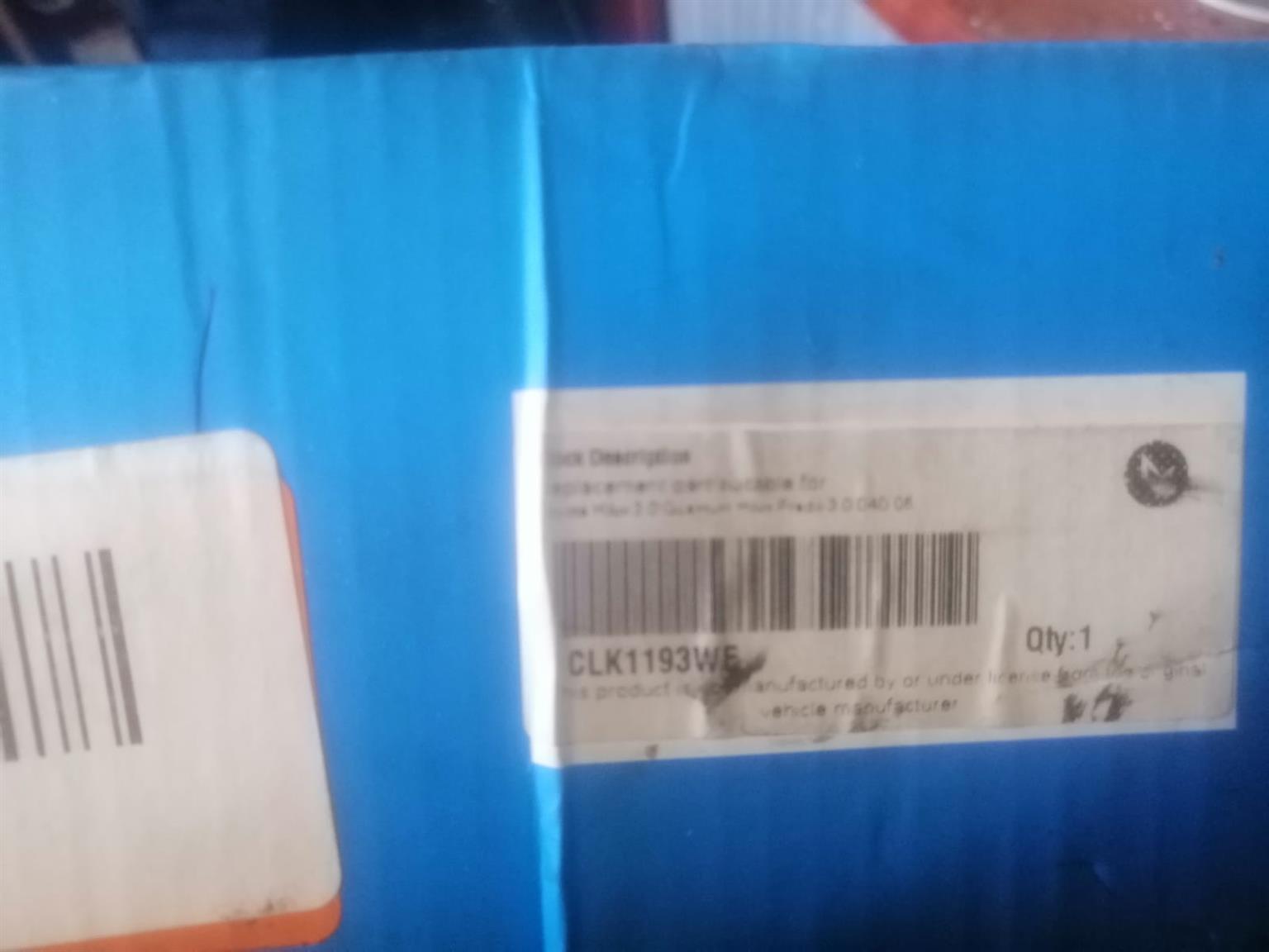 Toyota fortuner/Quantum clutch - Private Seller