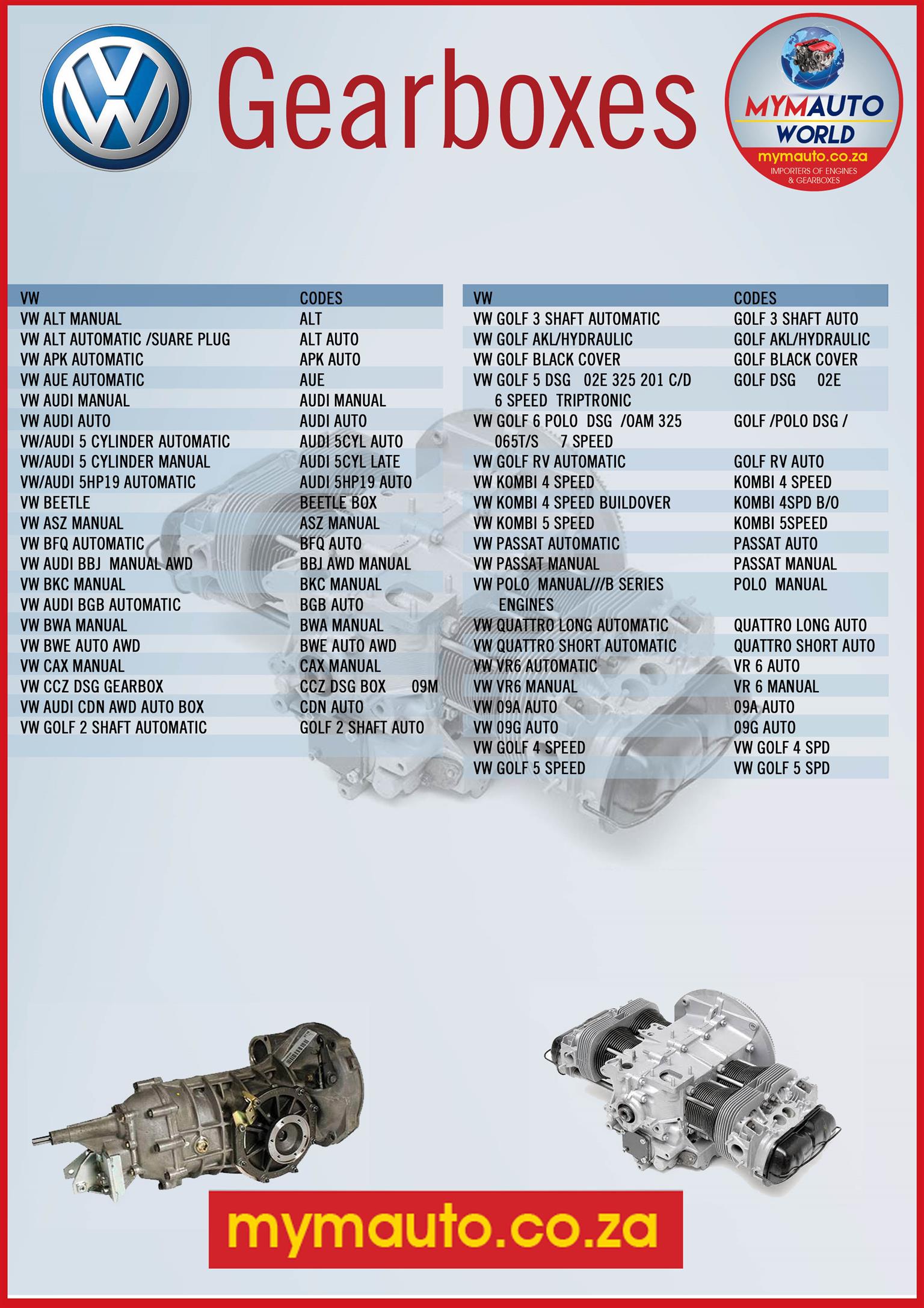 VW GOLF BLG 02E 6 SPEED AUTOMATIC GEARBOX - Private Seller