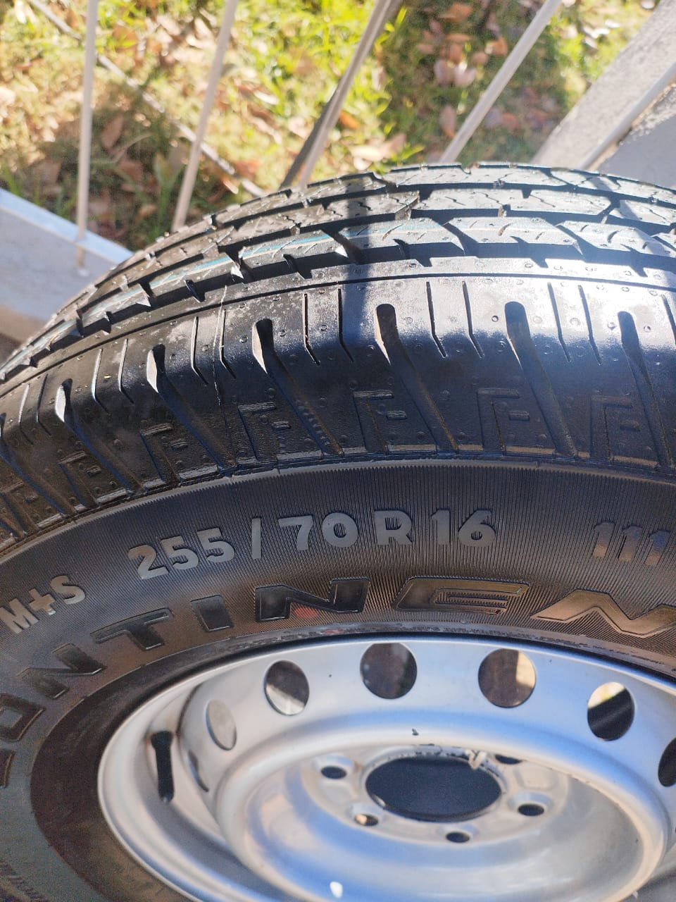 Unused New 16 inch Ford Ranger T6 Spare Wheel with New 255/70/16 Continental Cro - Private Seller Unused New 16 inch Ford Ranger T6 Spare Wheel with New 255/70/16 Continental Cro - Private Seller