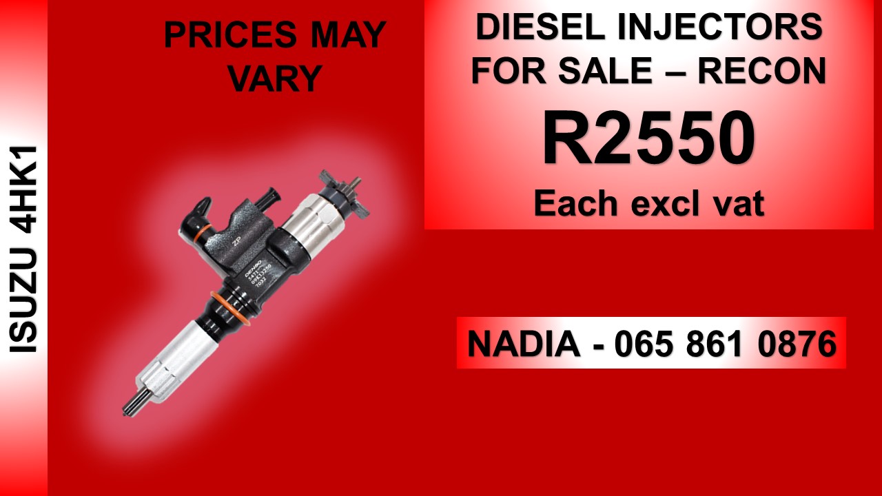 ISUZU 4HK1 DIESEL INJECTORS FOR SALE OR TO RECON - Private Seller ISUZU 4HK1 DIESEL INJECTORS FOR SALE OR TO RECON - Private Seller
