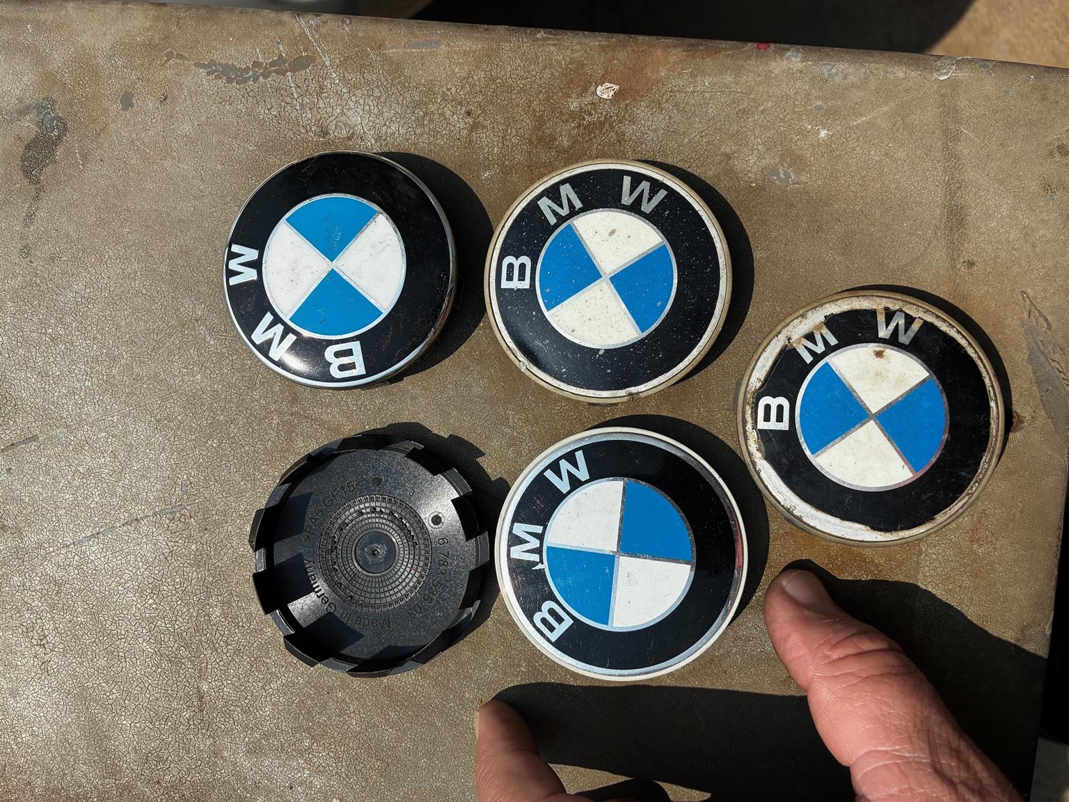 BMW Mag centre caps wheel - Private Seller