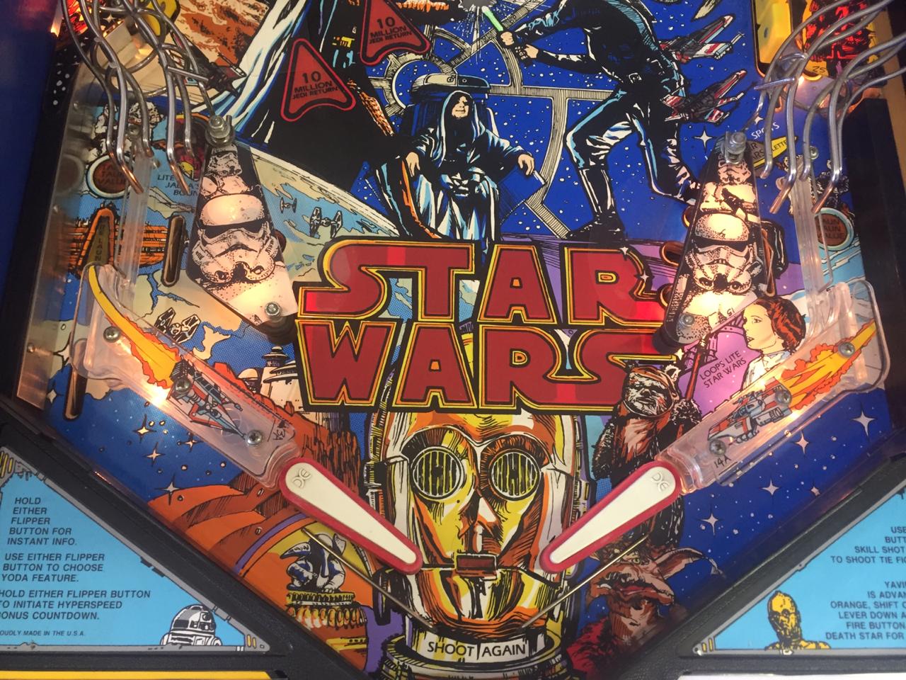Star Wars Pinball Machine for Sale - Very Popular