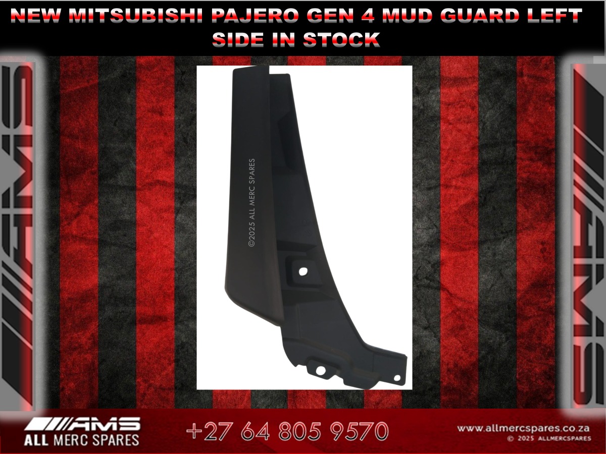 New Mitsubishi Pajero Gen 4 Mud Guard (Left) – In Stock - Private Seller