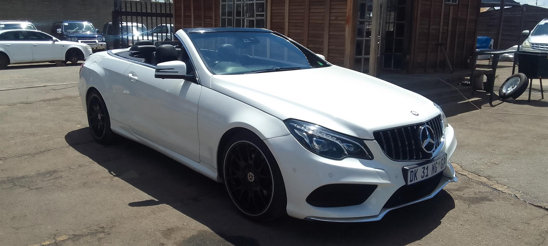 2014 Mercedes Benz E250 Cabriolet