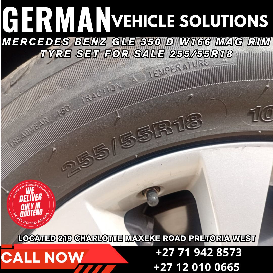 Mercedes Benz GLE 250d Tyre mag rim set for sale 225/55R18 - Private Seller Mercedes Benz GLE 250d Tyre mag rim set for sale 225/55R18 - Private Seller